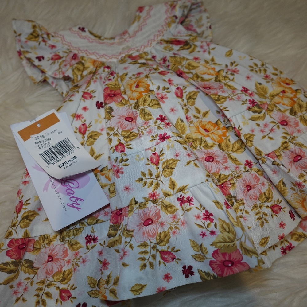 Bonnie Jean dress 0-3mo